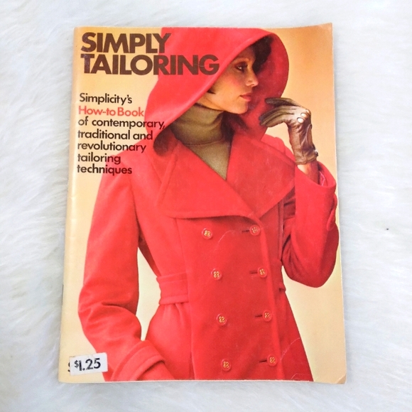 BOOK Vintage Simply Tailoring, Simplicity's how-to book of tailoring tec… - Picture 1 of 14
